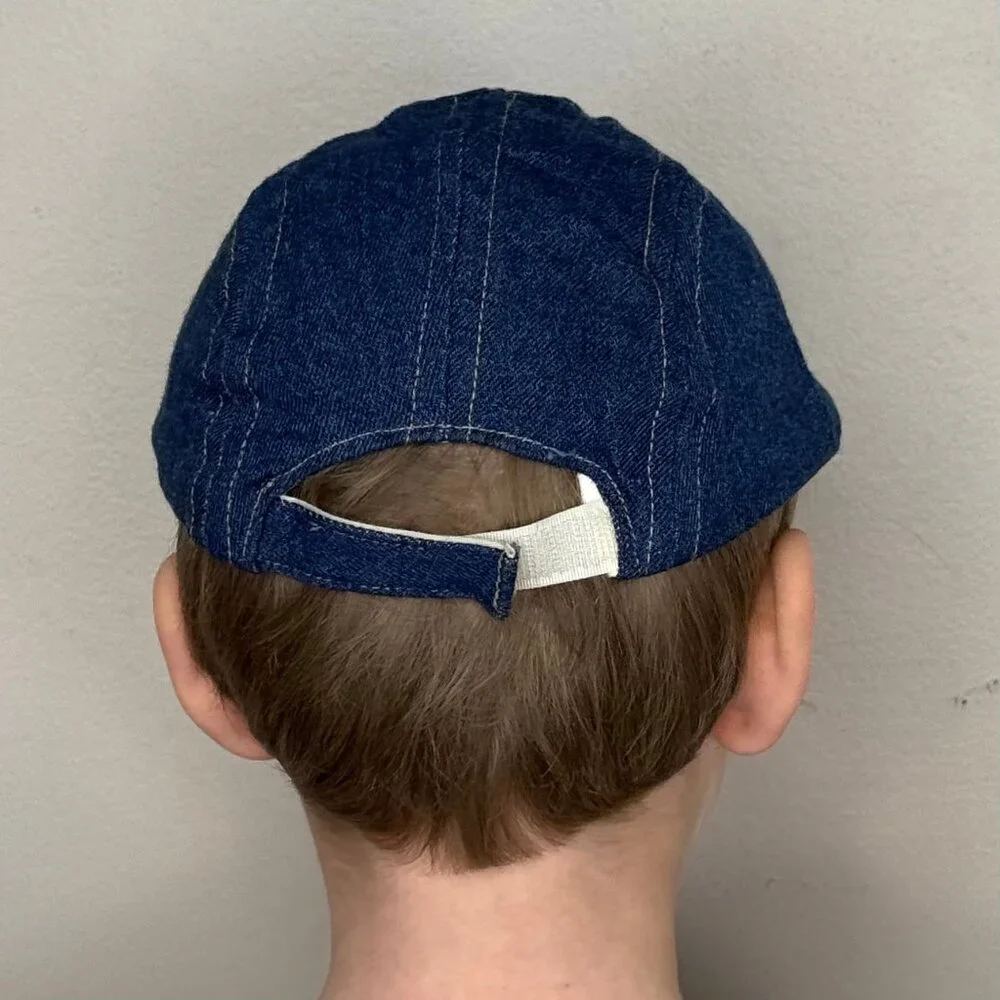 Vintage 1980s/90s Denim Hat, Baby Guess by George’s Marciano, Blue Jean Cap